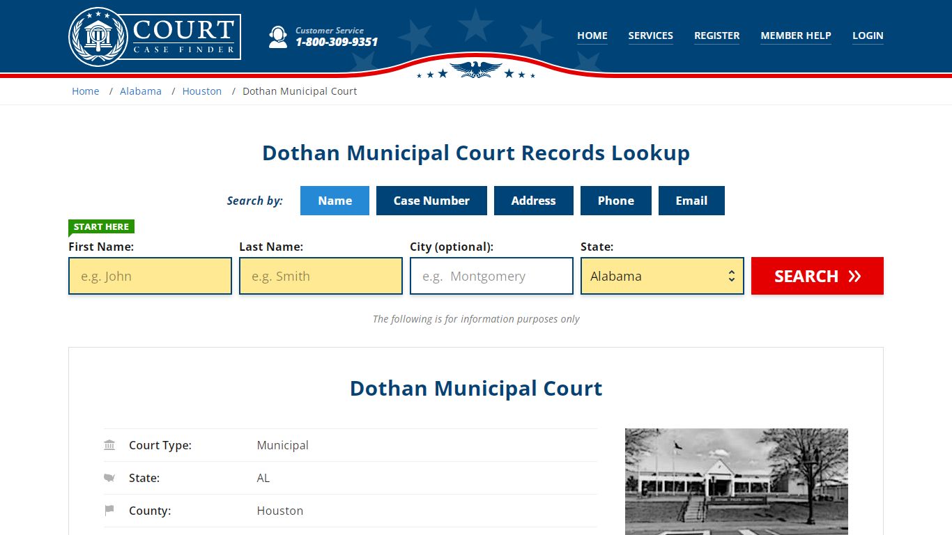 Dothan Municipal Court Records | Dothan, Houston County, AL Court Case ...