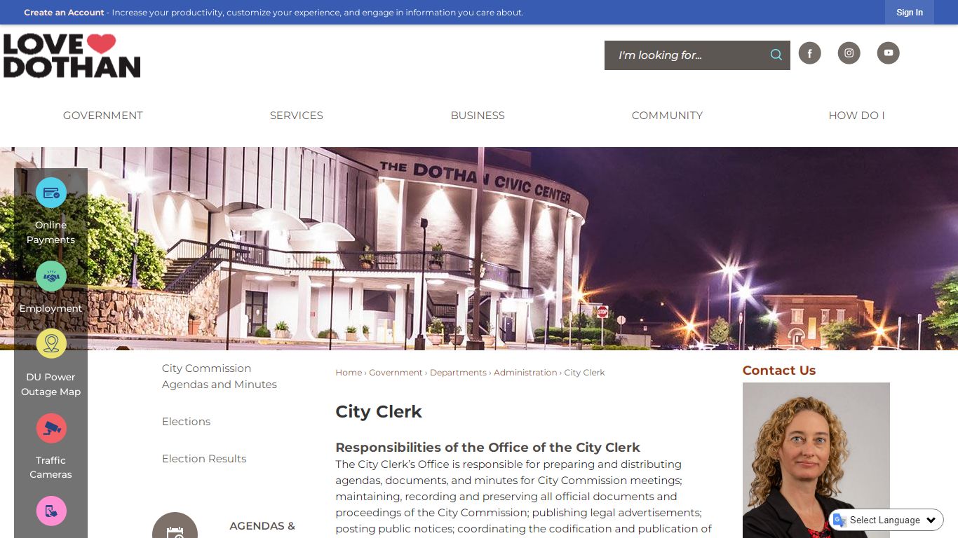 City Clerk | Dothan, AL - Official Website